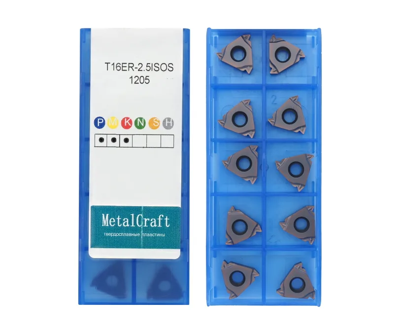 Пластина резьбовая ISO (Метрическая резьба полный профиль 60°) MetalCraft T16ER-2.5ISOS-1205, арт. 00093625: фото 2