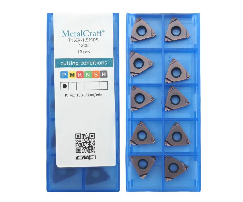 Пластина резьбовая ISO (Метрическая резьба полный профиль 60°) MetalCraft T16IR-1.5ISOS-1205, арт. 00093632: фото 2