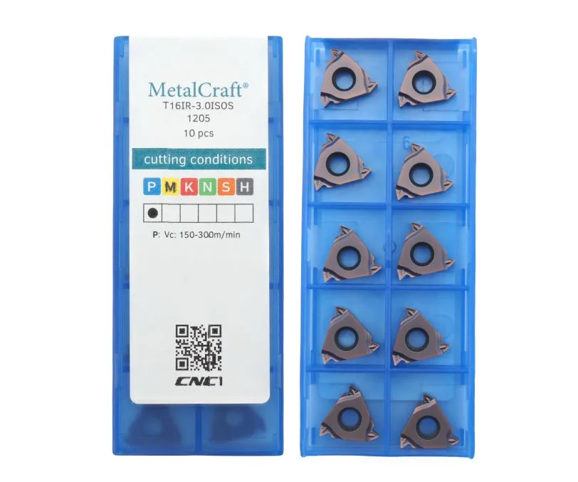 Пластина резьбовая ISO (Метрическая резьба полный профиль 60°) MetalCraft T16IR-3.0ISOS-1205, арт. 00093636: фото 2