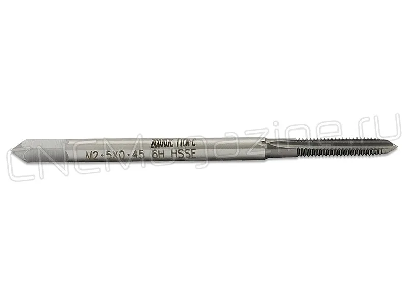 Метчик М2.5х0.45 HSS-E 6H прямая канавка, TiAlN (TiCN-C) TA010025 WILSON, арт. 14417