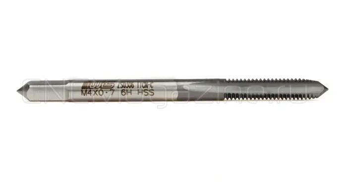 Метчик М4х0.7 HSS-E 6H прямая канавка, TiAlN (TiCN-C) (TA01004) WILSON, арт. 09559