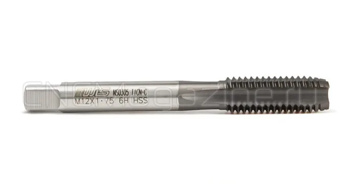 Метчик М12х1.75 HSS-E 6H прямая канавка, TiAlN (TiCN-C) (TA01012) WILSON, арт. 09552