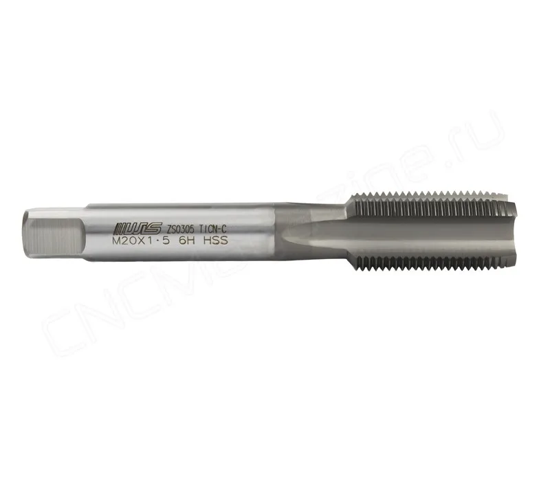 Метчик М20х1.5 HSS-E 6H прямая канавка, TiAlN (TiCN-C) (TA0102015) WILSON, арт. 09568