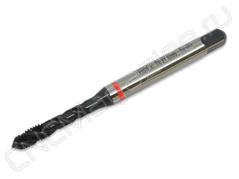 Метчик HSS-E DIN371 со спиральными канавками, M5Х0.8 6H 70L YG-1 TB313286, арт. 01309