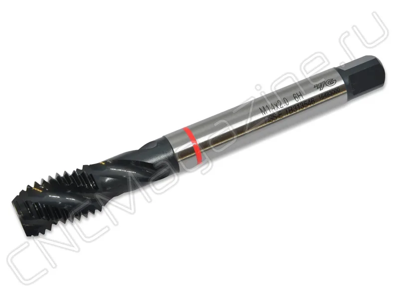 Метчик HSS-E DIN376 со спиральными канавками, M14Х2.0 6H 110.0L YG-1 TB313546, арт. 18082