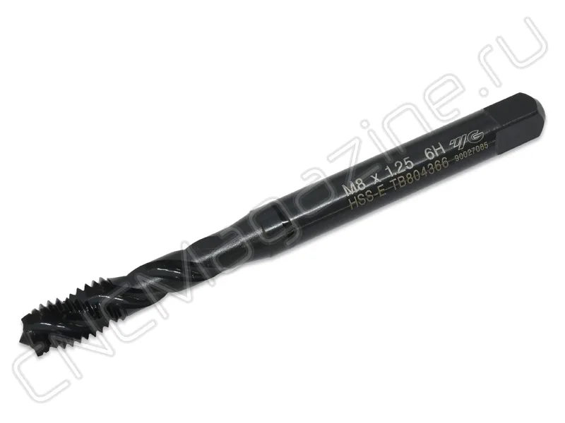 Метчик М8Х1.25 HSS-E 6H 90.0L со спиральной канавкой Combo YG-1 TB804366, арт. 18325