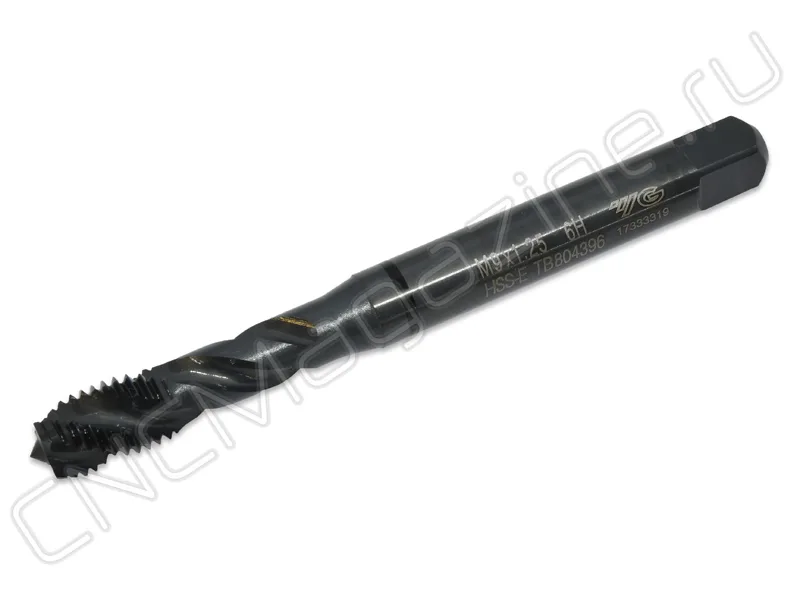 Метчик М9Х1.25 HSS-E 6H 90.0L со спиральной канавкой Combo YG-1 TB804396, арт. 18326