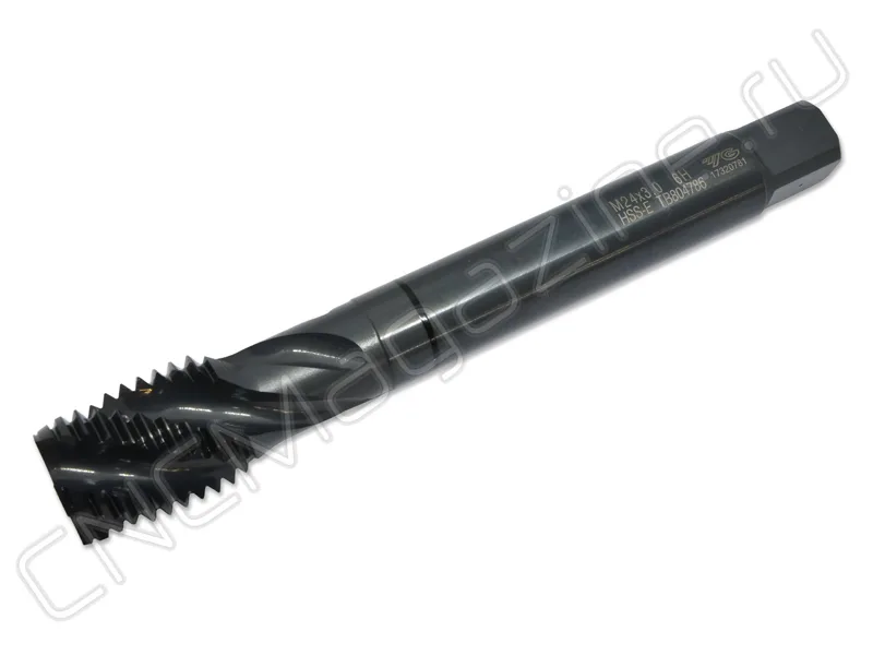 Метчик М24Х3.0 HSS-E 6H 160.0L со спиральной канавкой Combo YG-1 TB804786, арт. 18335