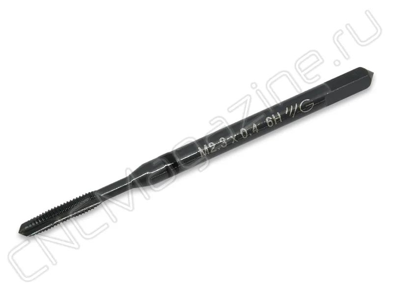 Метчик M2.3Х0.4 HSS-E 6H 45.0L с прямой канавкой Combo YG-1 TB814196, арт. 18372
