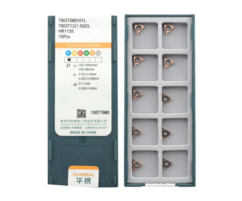 Пластина токарная для точения HUAREAL TBGT060101L-HR1135, арт. 00085256: фото 2
