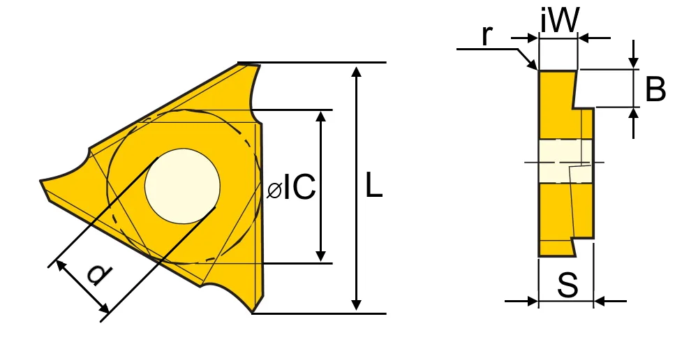 Пластина канавочная CNCONE TGF32L100-R0.50-PM125, арт. 00100856