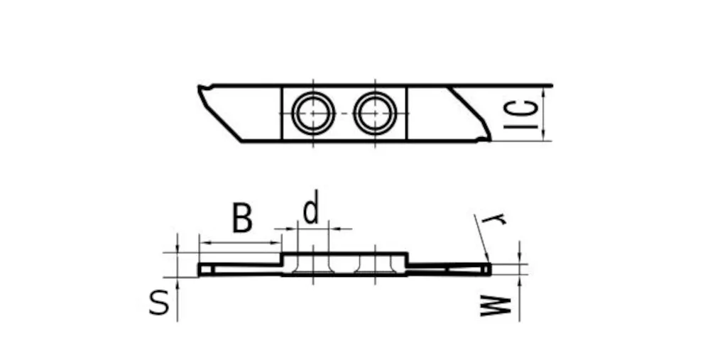 Пластина отрезная, канавочная CNCONE THC42R150-CE-PM125, арт. 00100891