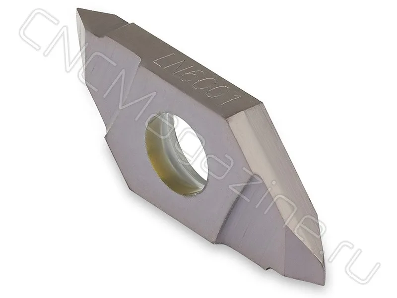 TKFT12LN6001 PM125 пластина резьбовая твердосплавная, неполный профиль 60° DaoQin, арт. 10653: фото 2