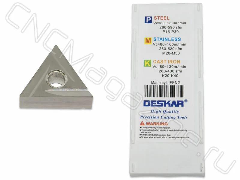 TNGG160402L-C LF90 пластина для точения DESKAR, арт. 25804