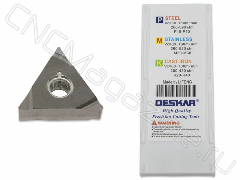 TNGG160404L-F LF90 пластина для точения DESKAR, арт. 25802
