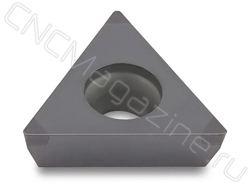 TPGW160404L-3 IBCK020P пластина для точения с тремя напайками PCBN Intool, арт. 20358
