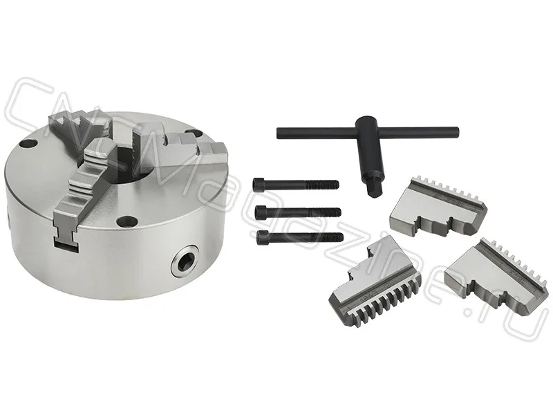 Трехкулачковый патрон 200 (8") для поворотного стола TSL250 HV-10 CNCM, арт. 17217: фото 4