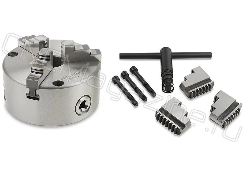 Трехкулачковый патрон 125 (5") для поворотного стола TSL150 HV-6 CNCM, арт. 19345: фото 4