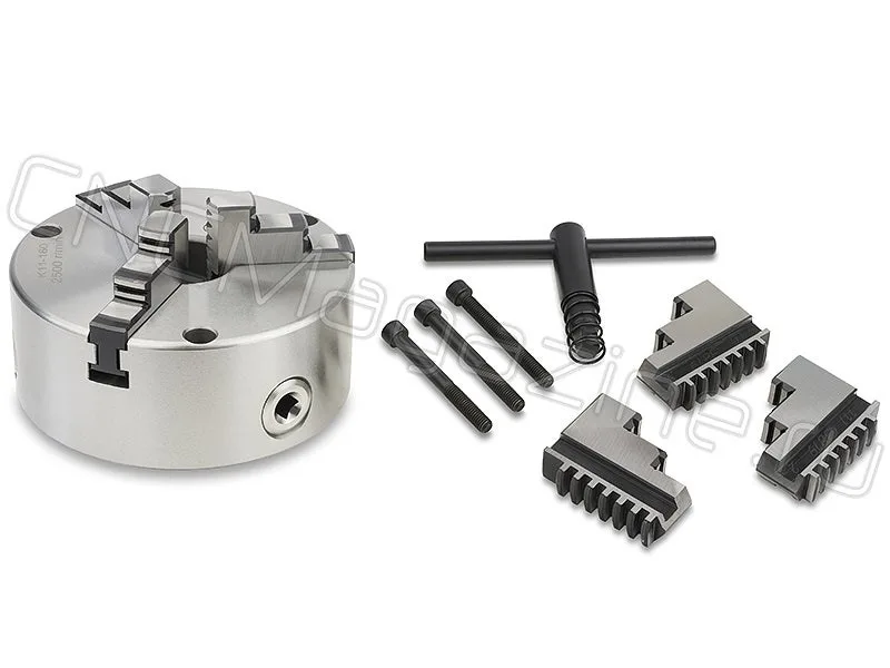 Трехкулачковый патрон 160 (6") для поворотного стола TSL200 HV-8 CNCM, арт. 19347: фото 4