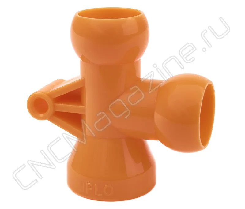 Тройник для подачи СОЖ Т-образный с ухом 1/2" (4437) JFLO, арт. 10501: фото 2