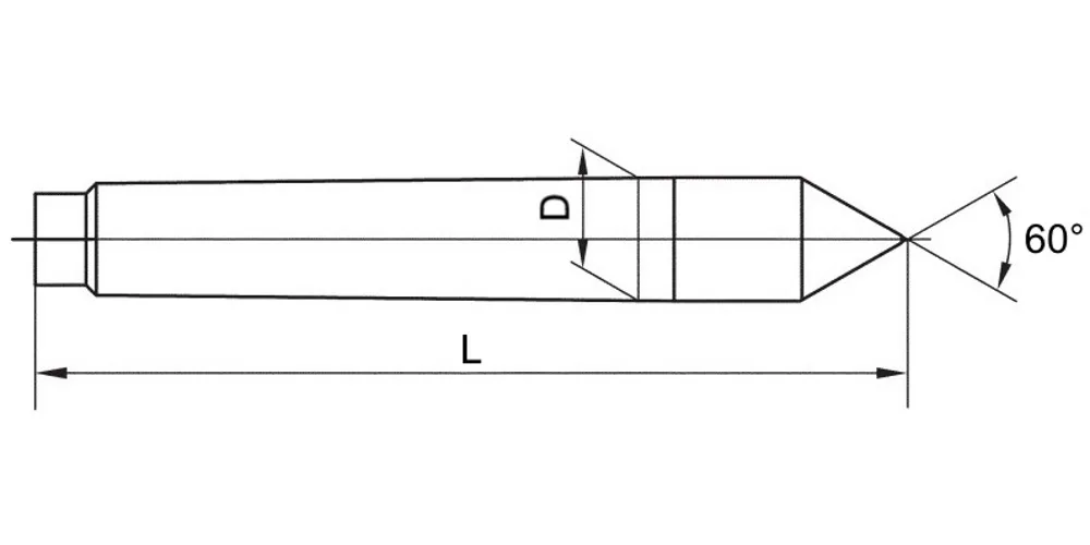 Центр упорный, конус Морзе 5 (OLICNC) DC-MT5, арт. 00102947: фото 2