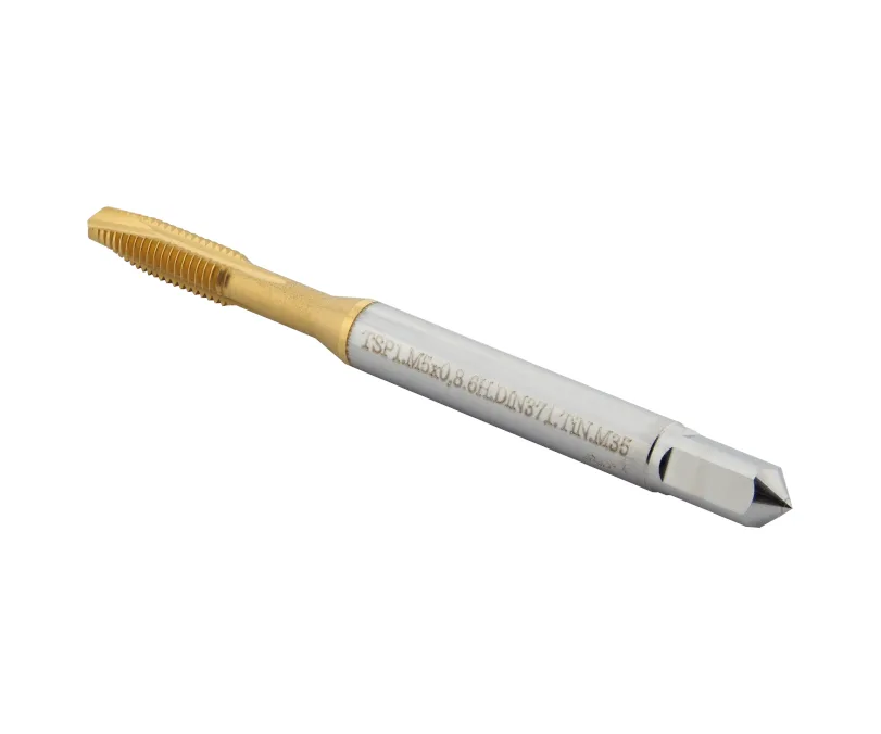 TSP1.M5х0,8.6H.DIN371.TiN Метчик M5х0,8 для сквозных отверстий, DIN371 с покрытием TiN SCHWARZMAIER, арт. 00101693: фото 2