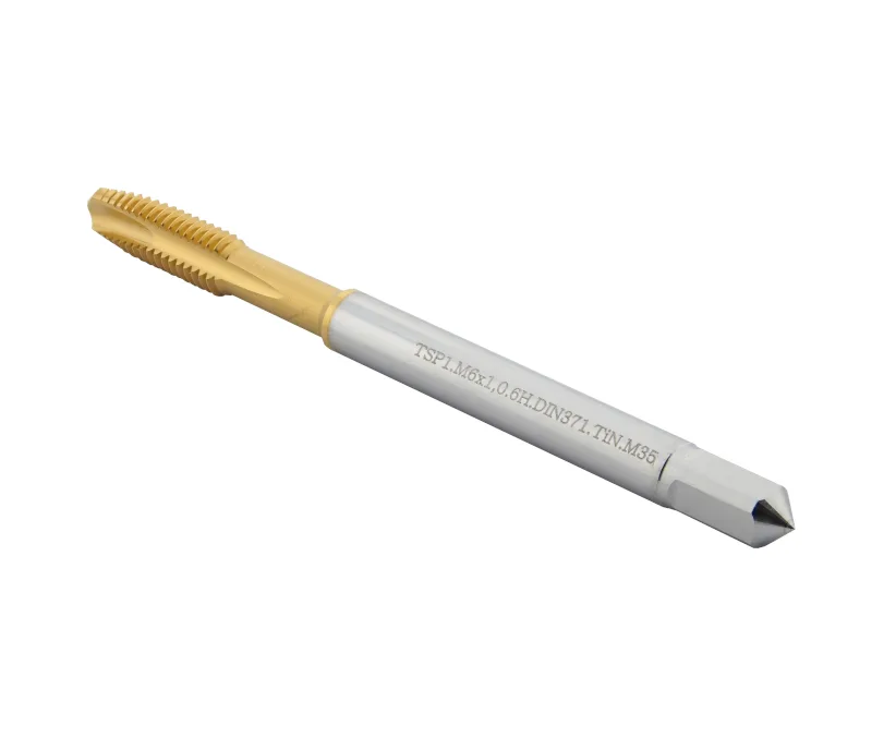 TSP1.M6х1,0.6H.DIN371.TiN Метчик M6х1,0 для сквозных отверстий, DIN371 с покрытием TiN SCHWARZMAIER, арт. 00101694: фото 2