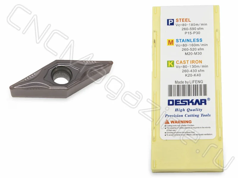 VBMT110304 LF6018 пластина для точения DESKAR, арт. 25788