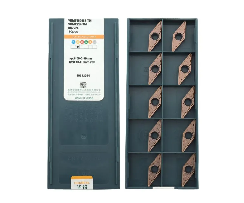 Пластина токарная для точения HUAREAL VBMT160408-TM-HR7225, арт. 00071265: фото 2