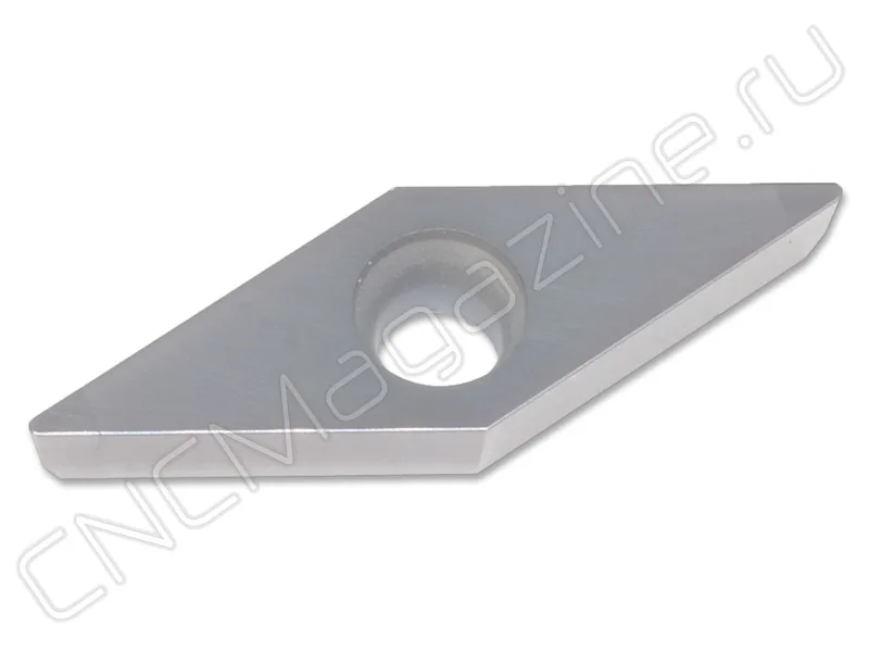 VCGW160404LS-2 IBCH010P пластина твердосплавная с двумя напайками PCBN Intool, арт. 12530