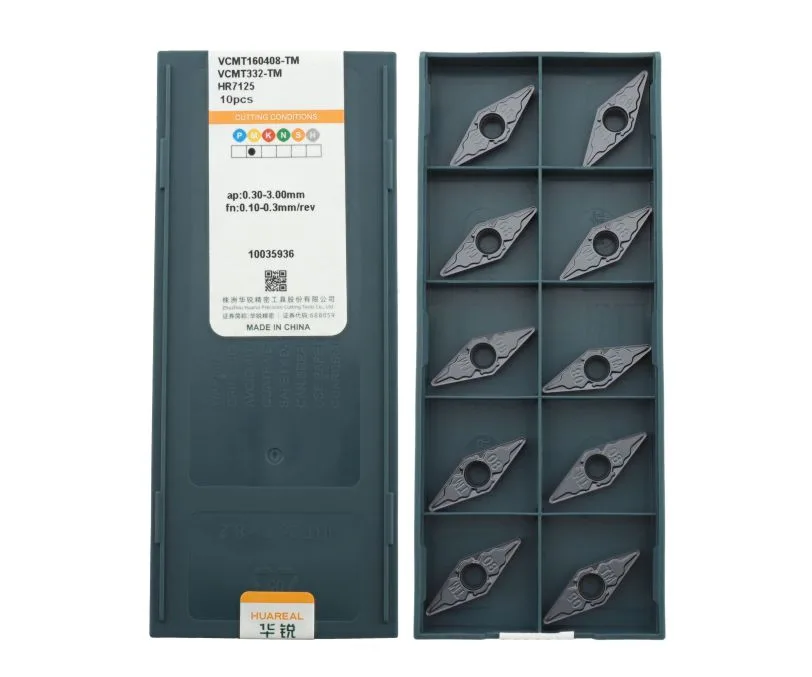 Пластина токарная для точения HUAREAL VCMT160408-TM-HR7125, арт. 00075392: фото 3