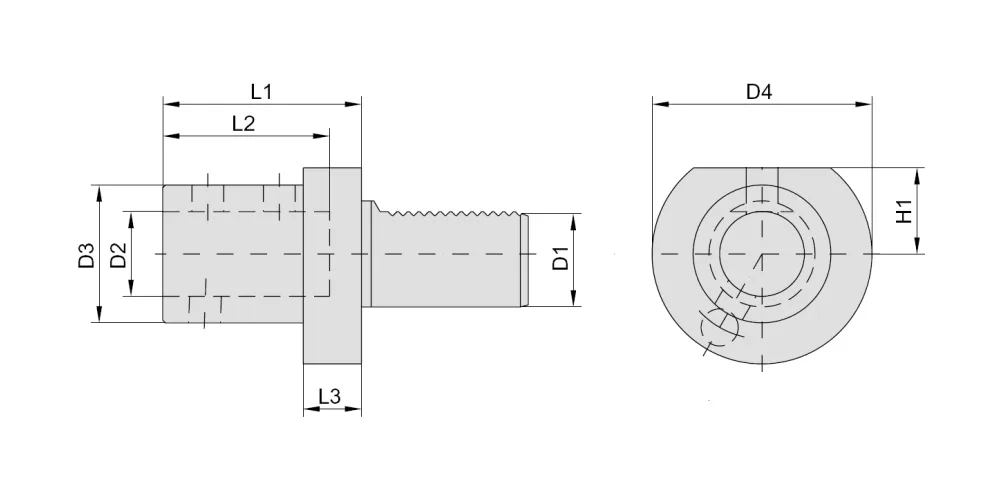 Держатель VDI тип E3 (MetalCraft) VDI-E3-5025, арт. 00125302: фото 2