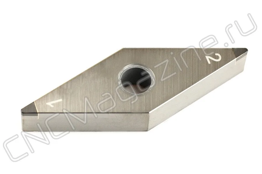 VNGA160404M-2 IBH015P пластина для точения с двумя напайками PCBN Intool, арт. 12476
