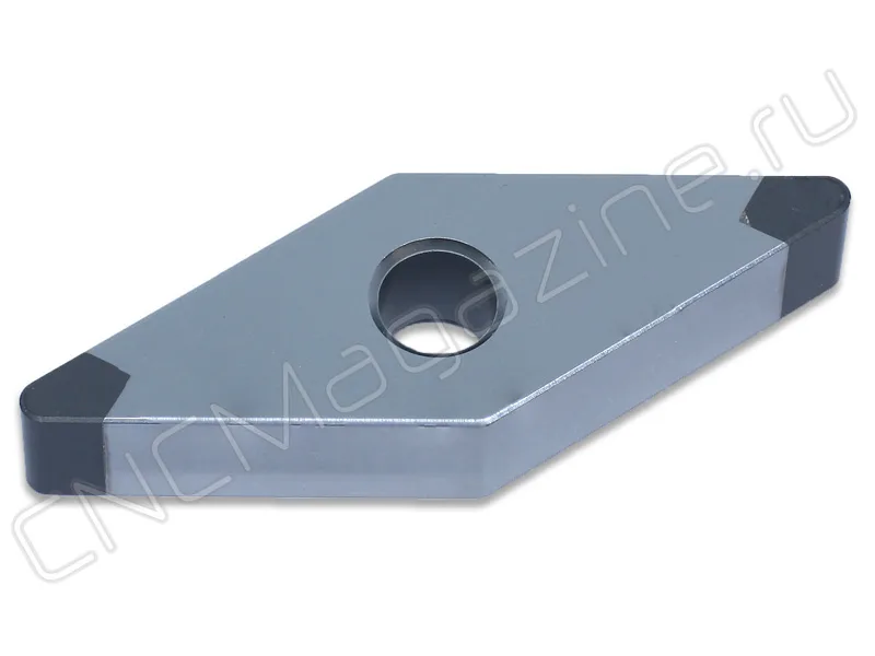 VNGA160408M-4 IBK225Z пластина для точения с двумя вставками PCBN Intool, арт. 25075