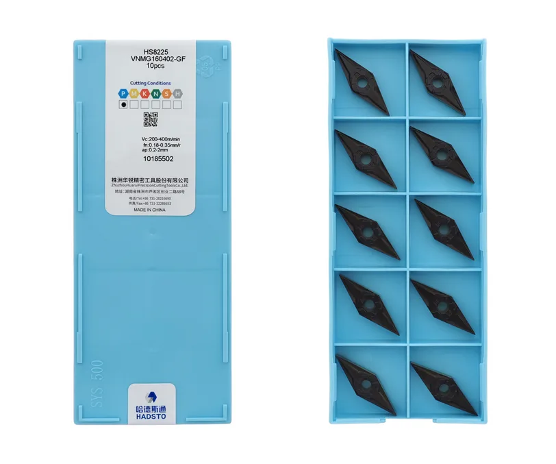 Пластина токарная для точения HADSTO VNMG160402-GF-HS8225, арт. 00088592: фото 2