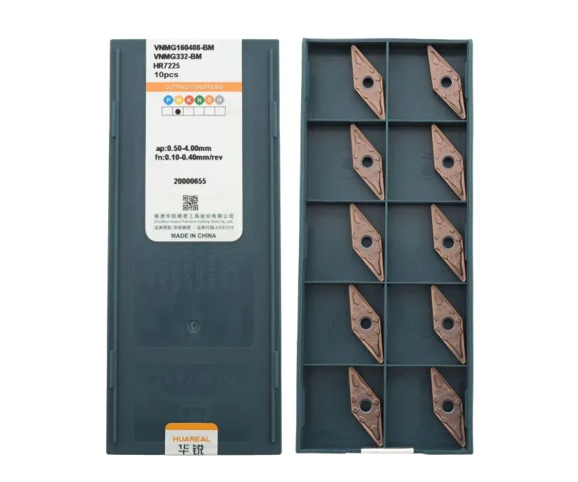 Пластина токарная для точения HUAREAL VNMG160408-BM-HR7225, арт. 00075402: фото 2