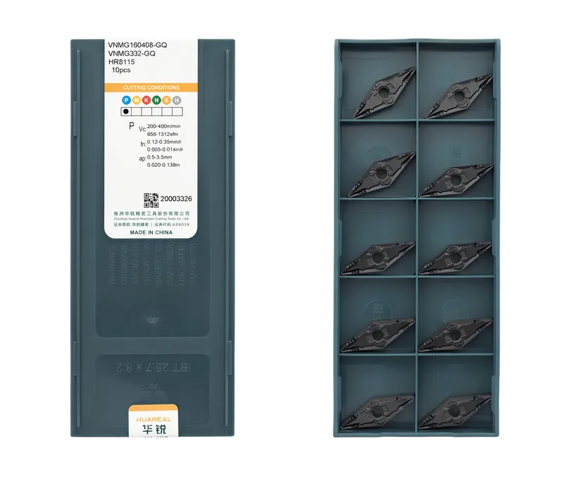 Пластина токарная для точения HUAREAL VNMG160408-GQ-HR8115, арт. 00081459: фото 2