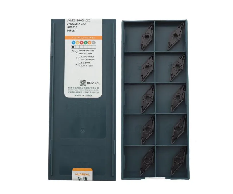 Пластина токарная для точения HUAREAL VNMG160408-GQ-HR8225, арт. 00081461: фото 2