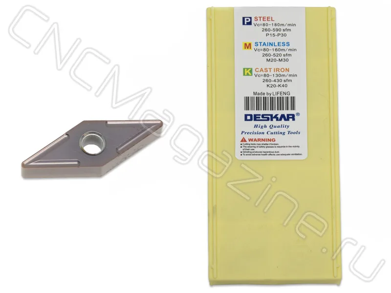 VNMG160408-MS LF6018 пластина для точения DESKAR, арт. 25774