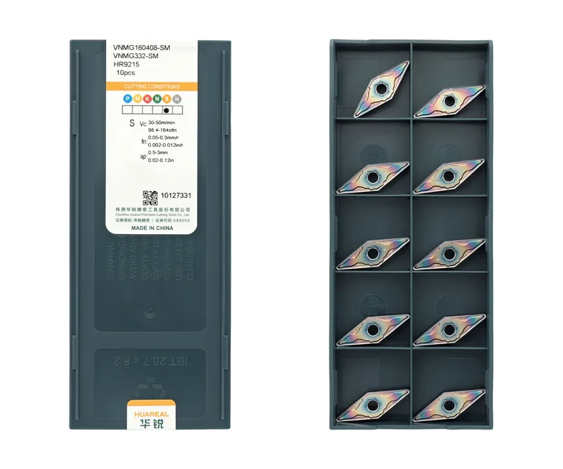 Пластина токарная для точения HUAREAL VNMG160408-SM-HR9215, арт. 00107316: фото 2