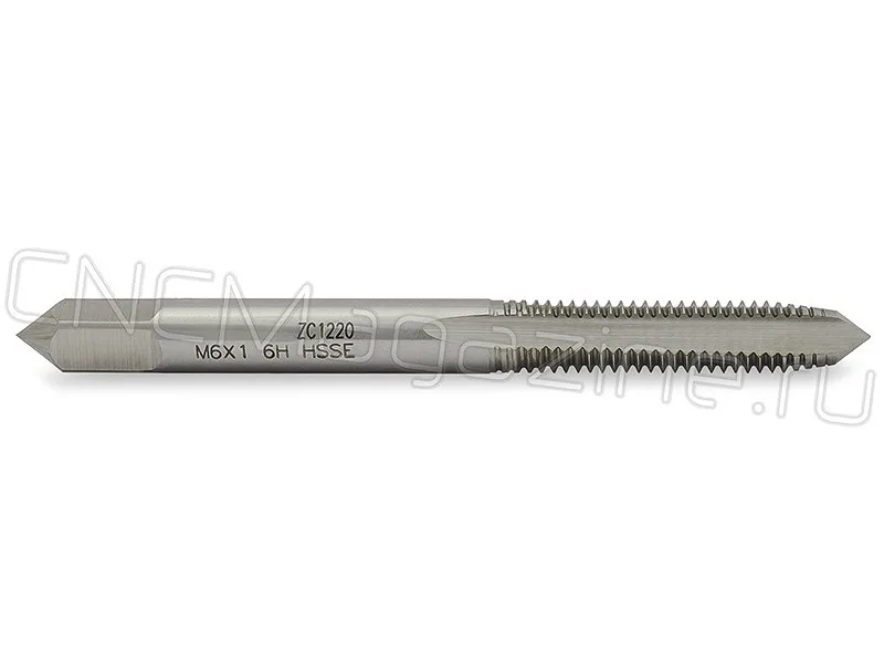 Метчик М6х1 HSS-E 6H прямая канавка (W01006) WILSON, арт. 17604