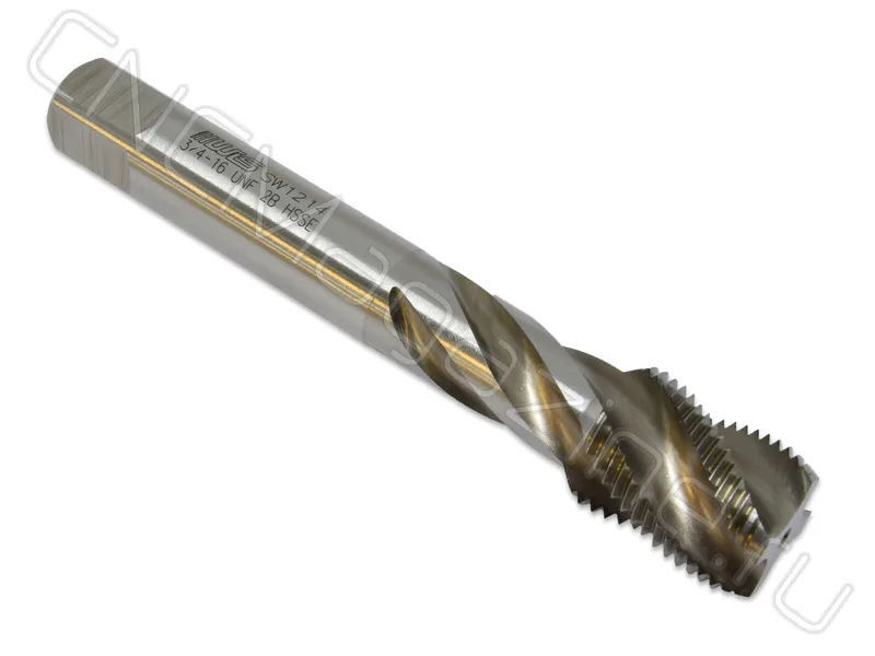 Метчик 3/4"-16 UNF HSS-E со спиральной канавкой 38° (W02UNF034) WILSON, арт. 05634