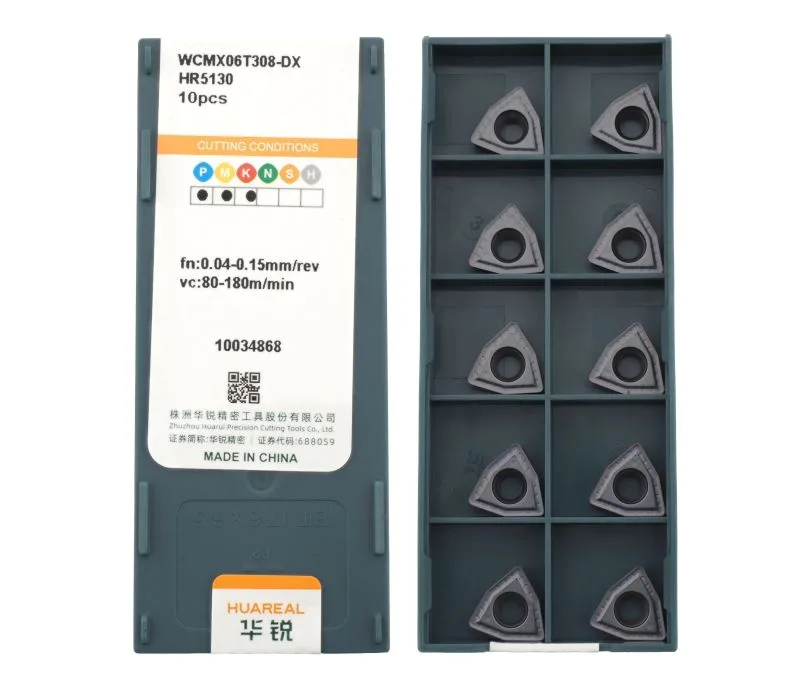 Пластина для сверления HUAREAL WCMX06T308-DX-HR5130, арт. 00075446: фото 2