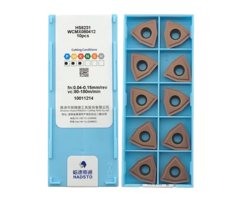 Пластина для сверления HADSTO WCMX080412-HS5231, арт. 00071458: фото 2