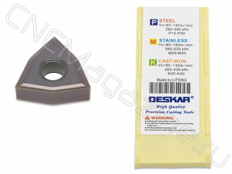 WNMG080404-MS LF6018 пластина для точения DESKAR, арт. 25771