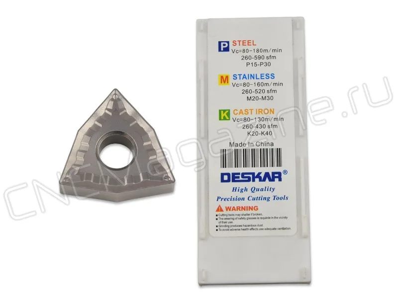 WNMG080404-MT LF90 пластина для точения DESKAR, арт. 25806