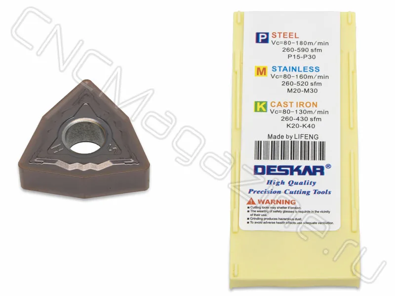 WNMG080408-HS LF6018 пластина для точения DESKAR, арт. 25770