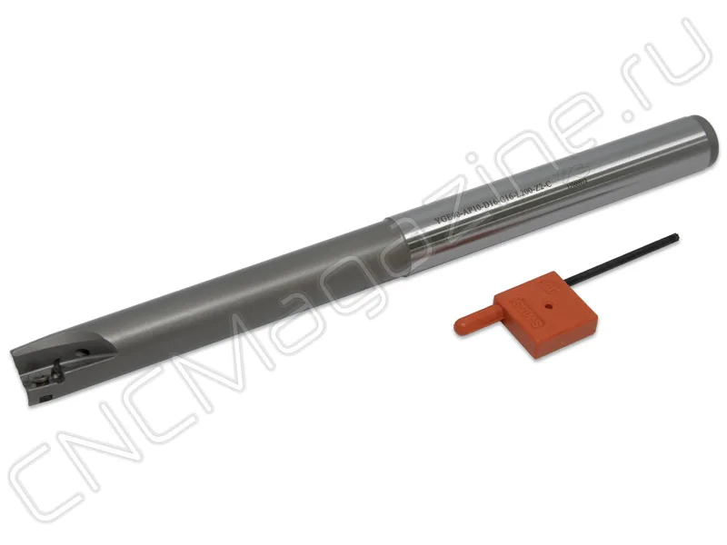 фреза концевая со сменными пластинами YG-1 YGE90-AP10-D16-C16-L200-Z2-C, арт. 18717
