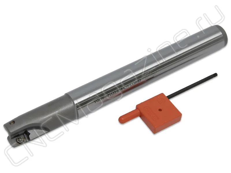 фреза концевая со сменными пластинами YG-1 YGE90-AP1135-D16-C16-L150-Z2, арт. 18732