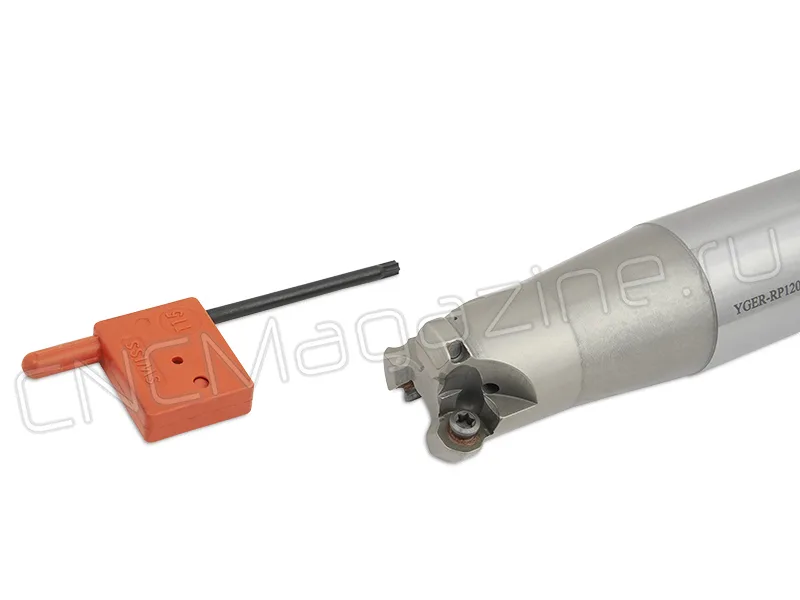 фреза концевая со сменными пластинами YG-1 YGER-RP1204-D32W32L150Z3C, арт. 23300: фото 3